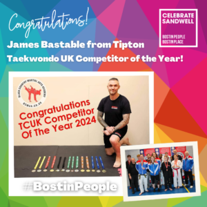 Congratulations James Bastable